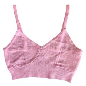 A New Day Women’s Bubblegum Pink Bralette Top with Adjustable Straps - NWT